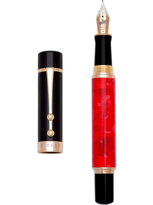 Piguet Taurus Rouge M Uçlu Dolma Kalem