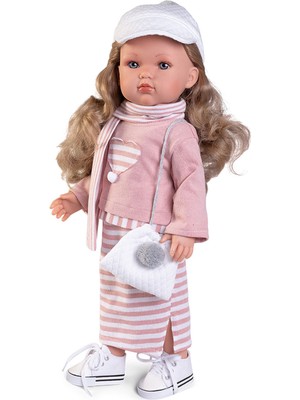Antonıo Juan Bella Vestido De Rayitas Oyuncak Bebek 45 cm