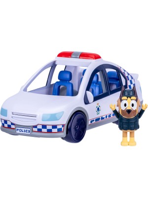Bluey Sesli ve Işıklı 1 Figürlü Polis Arabası 19202