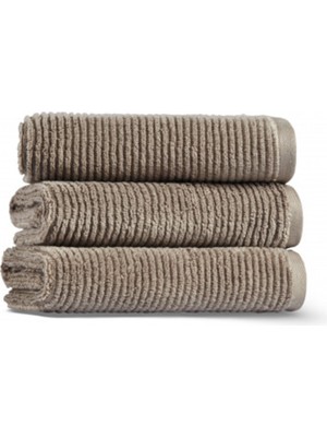 L’appartement Slim Ribbed Fibrosoft ® Cobble Stone Pamuklu Tekli El HAVLUSU30 x 40 cm