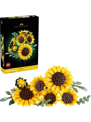 LEGO Botanicals Ayçiçeği Buketi 686 Parça 18+ Yaş Dekoratif Yapı Oyuncağı 11502
