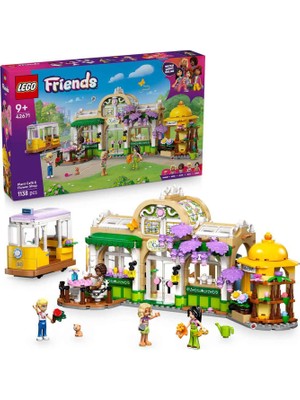 LEGO Friends Bitki Kafe ve Çiçekçi Dükkanı 1138 Parça 9+ Yaş Yapı Oyuncağı 42671