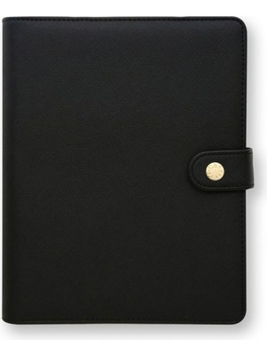 Chapters Black A5 Deri 14 Aylık Tarihsiz Planlayıcı