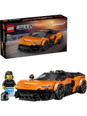 LEGO Speed Champions Mclaren W1 Gerçek Süper Araba 287 Parça  9+ Yaş Yarış Arabası Yapı Oyuncağı