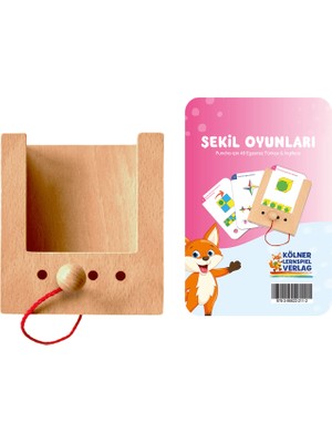 Puncho Şekil Oyunları Ahşap Eğitici Oyuncak