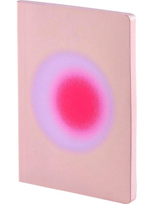 Nuuna Colour Clash Trance Pink A5 Light Büyük Boy Noktalı Defter