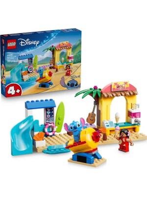 LEGO Disney Lilo ve Stiç ile Plaj Eğlencesi 4+ Yaş 113 Parça Oyuncak Yapım Seti 43280