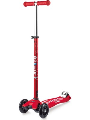 Micro Maxi Deluxe Çıkarılabilir Gidonlu Hafif 3 Tekerlekli 5-12 Yaş Çocuk Scooter