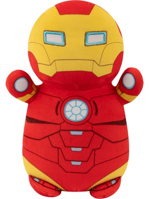 Squishmallows Hugmees Spidey Serisi Iron Man Peluş Oyuncak 25 cm