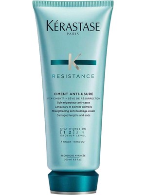 Kerastase Resistance Ciment Anti Usure-Yıpranmış Saçlar Için Bakım Kremi 1-2 200 ml