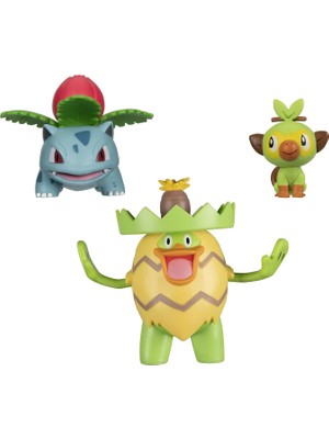 Pokemon Battle 3'lü Figür Oyuncak Seti PKW2551