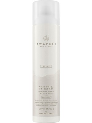 Awapuhi Wild Ginger Anti Frizz Orta Tutuşlu Nemlendirici Saç Spreyi 307 ml