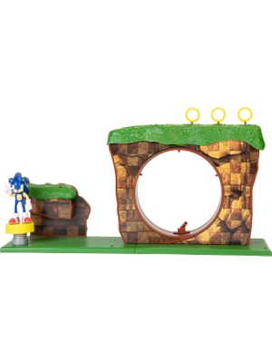 Sonic Hill Zone Figür Oyuncak ve Oyun Seti 40393