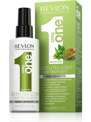 Revlon Rp Uniqone Hair Treatment Green Tea Onarıcı Parlaklık Veren Saç Kremi 150 ml