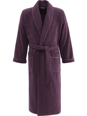 Soft Cotton Lord Mor Pamuklu Erkek Bornoz