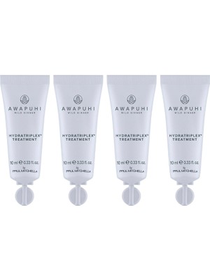 Paul Mitchell Awapuhi Wild Ginger Hydratriplex Treatment Saç Bakım Ürünü 4X10 ml