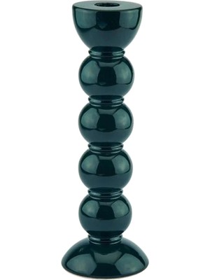 Addison Ross Bobbin Green Yeşil Ahşap Lake Şamdan 24 cm