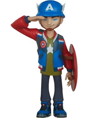Marvel Captain America Designer Collectible Figür