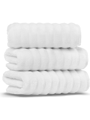 L’appartement Key West Fibrosoft® White Pamuklu Tekli El Havlusu 33 x 33 cm