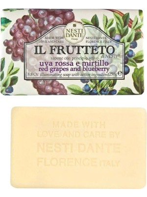 Nesti Dante Il Frutteto Kırmızı Üzüm ve Yaban Mersini Sabun 250 gr
