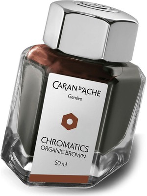 Caran D'Ache Organıc Kahverengi Mürekkep 50 ml