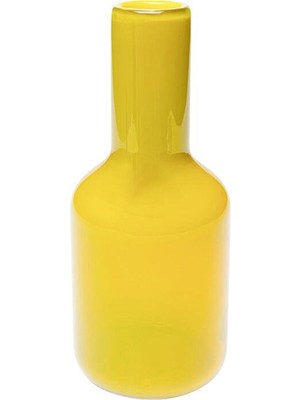 Kare Design Toja Sarı Cam Vazo