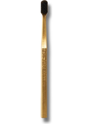 Aurezzi Gold Black 24 Ayar Altın Kaplama Soft Yumuşak Diş Fırçası