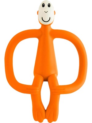 Matchstick Monkey Monkey Turuncu Silikon Diş Kaşıyıcı