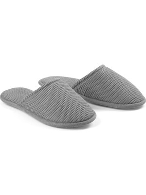 Calamus Antrasit Unisex Havlu Terlik