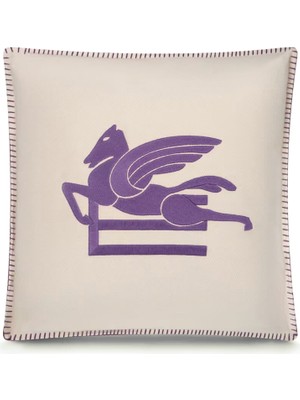 Etro Home Ribot Mor Dekoratif Yastık
