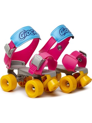 Italtrike Pembe 24-34 Numara Kolay Giyilen Unisex Çocuk Paten