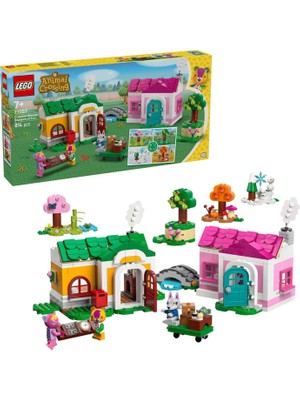 LEGO Animal Crossing 77057 814 Parça Yaratıcı Evler: Eğlenceli Mevsimler 7+ Yaş Kız Çocuklar İçin Oyun Seti