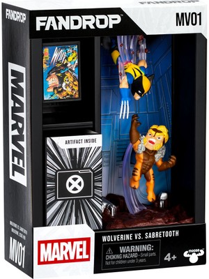 Fandrop Marvel Wolverine Sabretooth'a Karşı Karakter Figür Oyuncak MV01