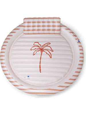 Swim Essentials Saint Tropez Yuvarlak Şişme Güneşlenme Havuzu