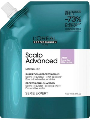 L'Oréal Professionnel Paris Serie Expert Scalp Advanced Hassas Saç Derisi Için Profesyonel Refil Şampuan 500 ml
