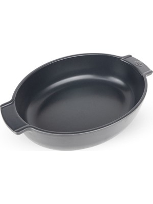 Peugeot Appolia Siyah Oval Fırın Kabı 31 cm