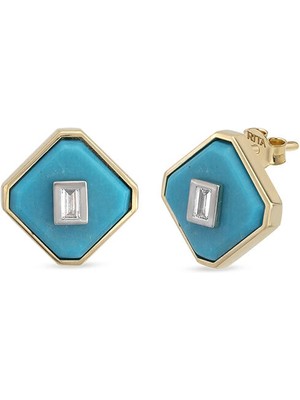 Rita Fine Jewelry Guardian 14 Ayar Altın Kadın Küpe