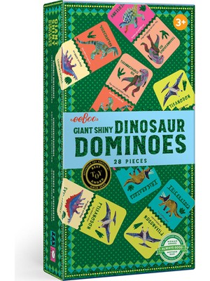 Eeboo Dinosaurs Domino Kutu Oyunu