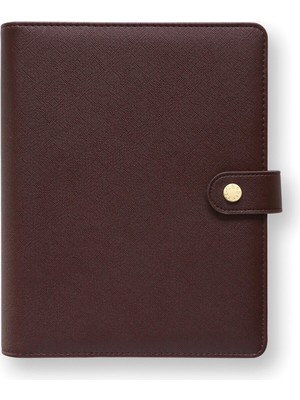 Chapters Merlot Deri A5 12 Aylık Haftalık Planlayıcı
