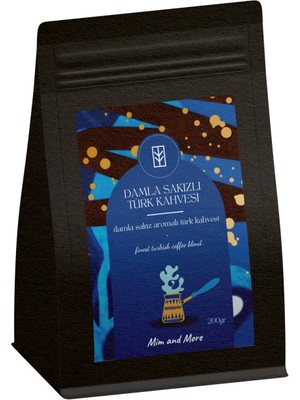 Mim And More Damla Sakız Aromalı Türk Kahvesi 200 gr