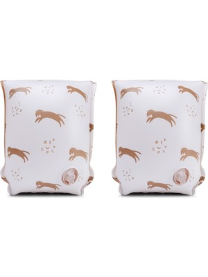 Swim Essentials Brown Leopard 0-2 Yaş Unisex Çocuk Şişme Yüzme Kolluğu