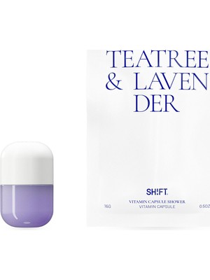 H201 Shift Çay Ağacı ve Lavanta Aromalı 6'lı Duş Terapi Kapsülü