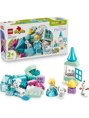 LEGO Duplo Disney Elsa ve Olaf ile Karlar Ülkesi Yaratıcı Kutusu 2+ 37 Parça Yapı Oyuncağı 10462