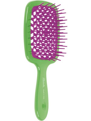 Janeke Superbrush Yeşil Pembe Fırça