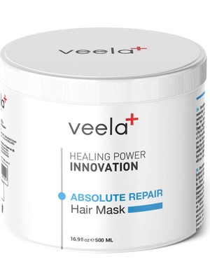 Veela Absolute Repair Hair Mask Yıpranmış Saçlar Için Onarıcı Saç Bakım Maskesi 500 ml