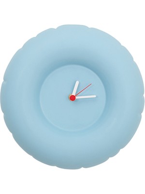 Home Stüdyo Holly Sky Matte Açık Mavi Duvar Saati