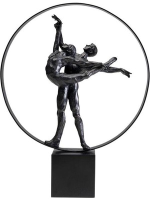 Kare Design Dancers Circle Dekoratif Obje 45 cm