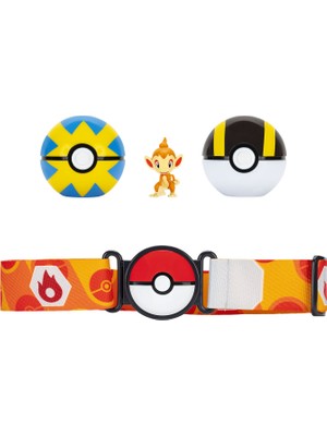 Pokemon Clip 'n' Go Poke Ball Kemer ve Figür Oyuncak Seti PKW4168