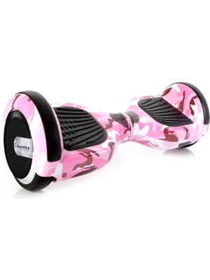 Citymate Bluetooth Hoparlörlü Akıllı Dengeli Pembe Kamuflaj Desenli Hoverboard