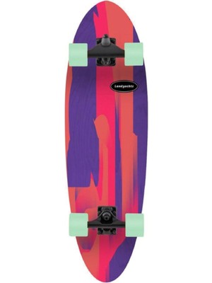Landyachtz Groveler Purple Complete 32.6'' Surfskate Kaykay